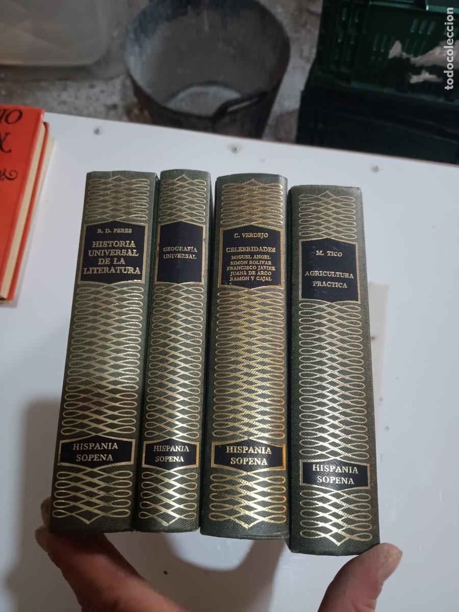 Diccionarios de segunda mano: ENCICLOPEDIA BIBLIOTECA HISPANIA - EDITORIAL RAMON SOPENA.