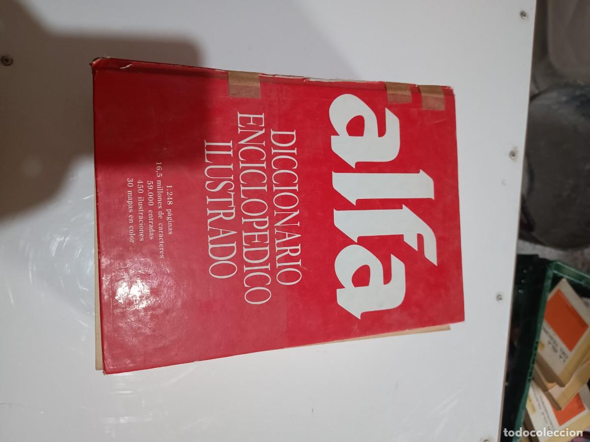 Diccionarios de segunda mano: DICCIONARIO ENCICLOP&Eacute;DICO ILUSTRADO ALFA