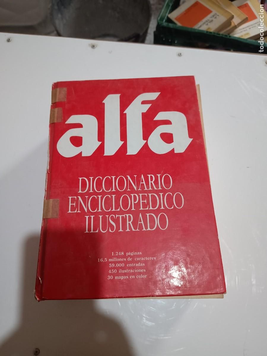 Diccionarios de segunda mano: DICCIONARIO ENCICLOP&Eacute;DICO ILUSTRADO ALFA