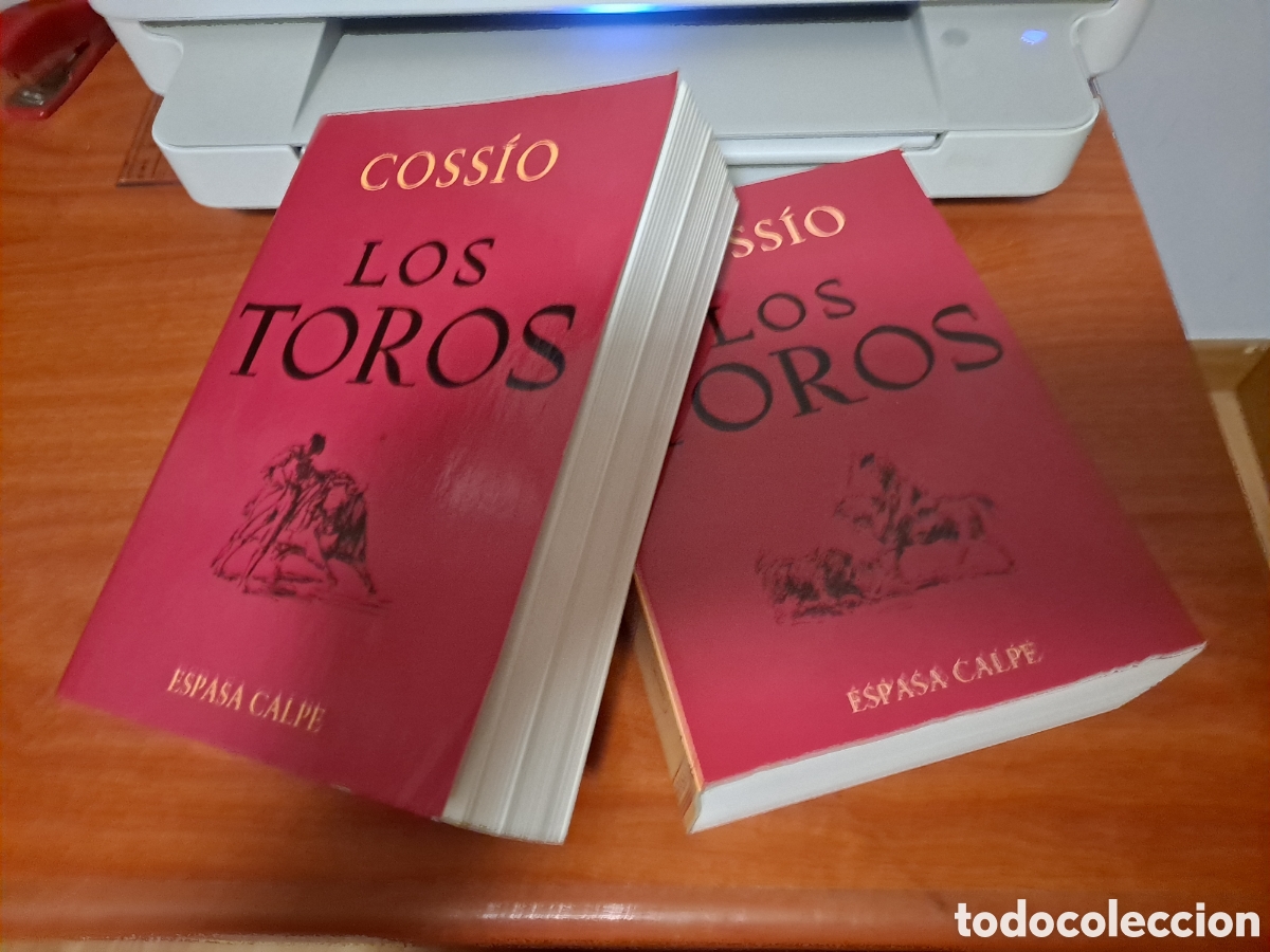 Diccionarios de segunda mano: Los Toros. Tratado T&eacute;cnico e Hist&oacute;rico. &rdquo;El Cossio&rdquo;
