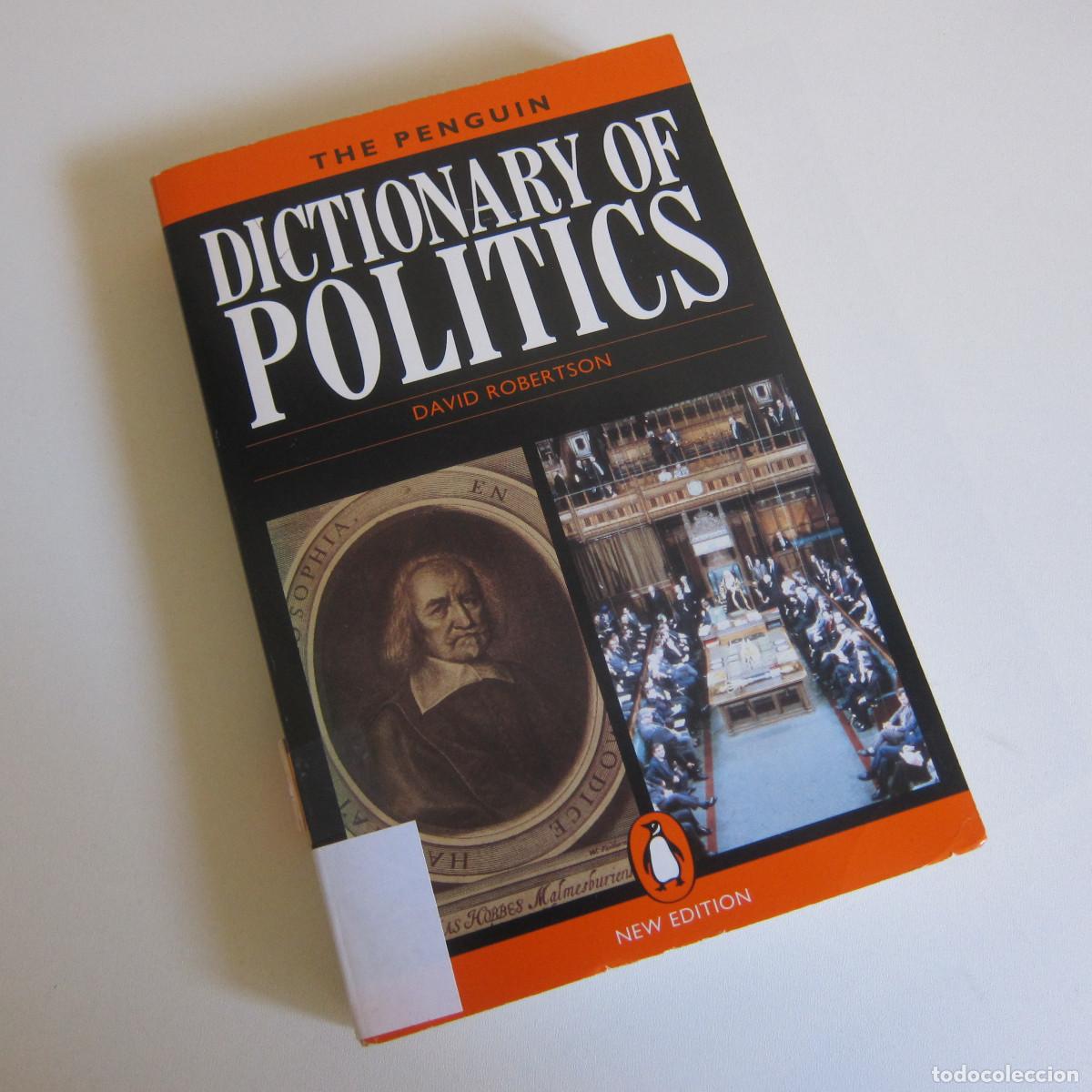 Diccionarios de segunda mano: DICTIONARY OF POLITICS - DAVID ROBERTSON (OXFORD) IDIOMAS DICCIONARIO