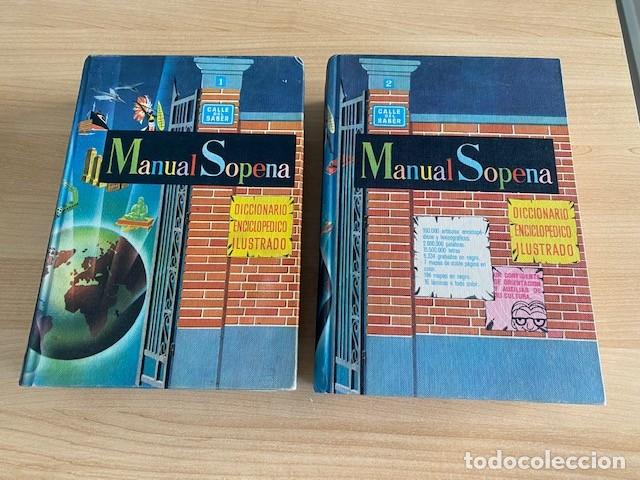 Diccionarios de segunda mano: MANUAL SOPENA ILUSTRADO 1963