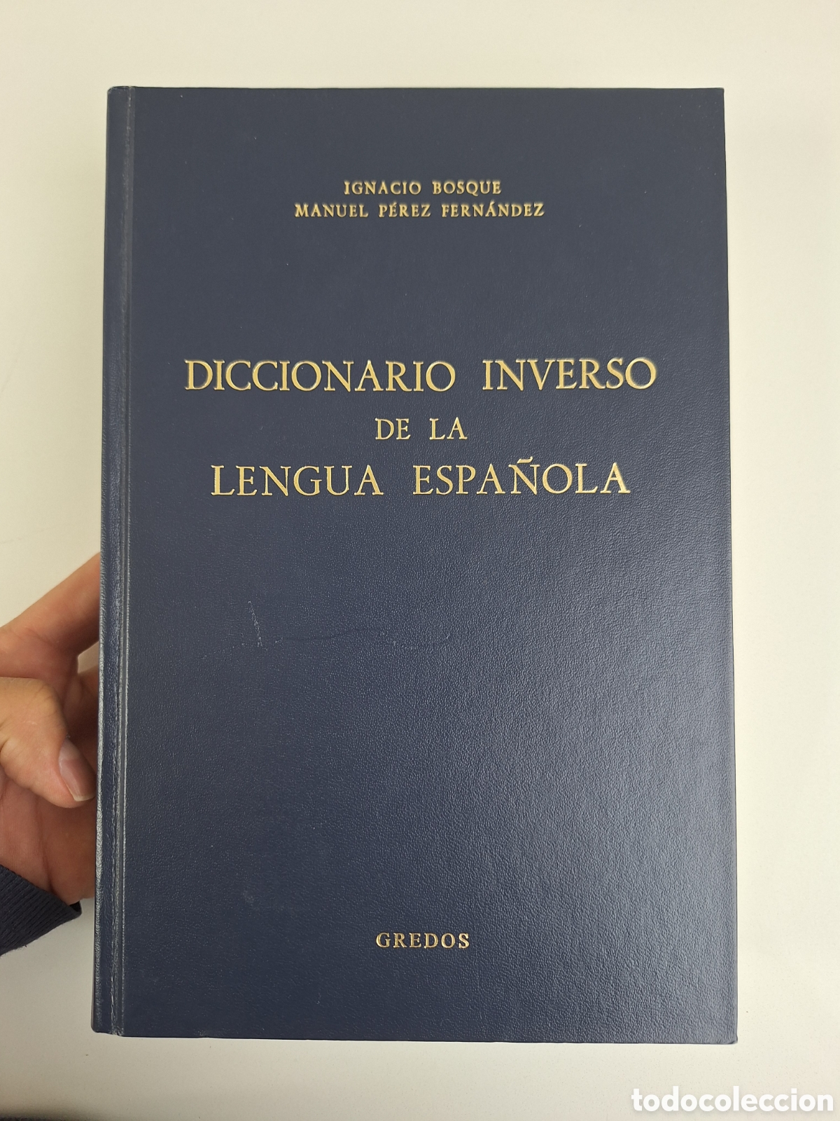 Diccionarios de segunda mano: Diccionario Inverso de la Lengua Espa&ntilde;ola (Gredos)
