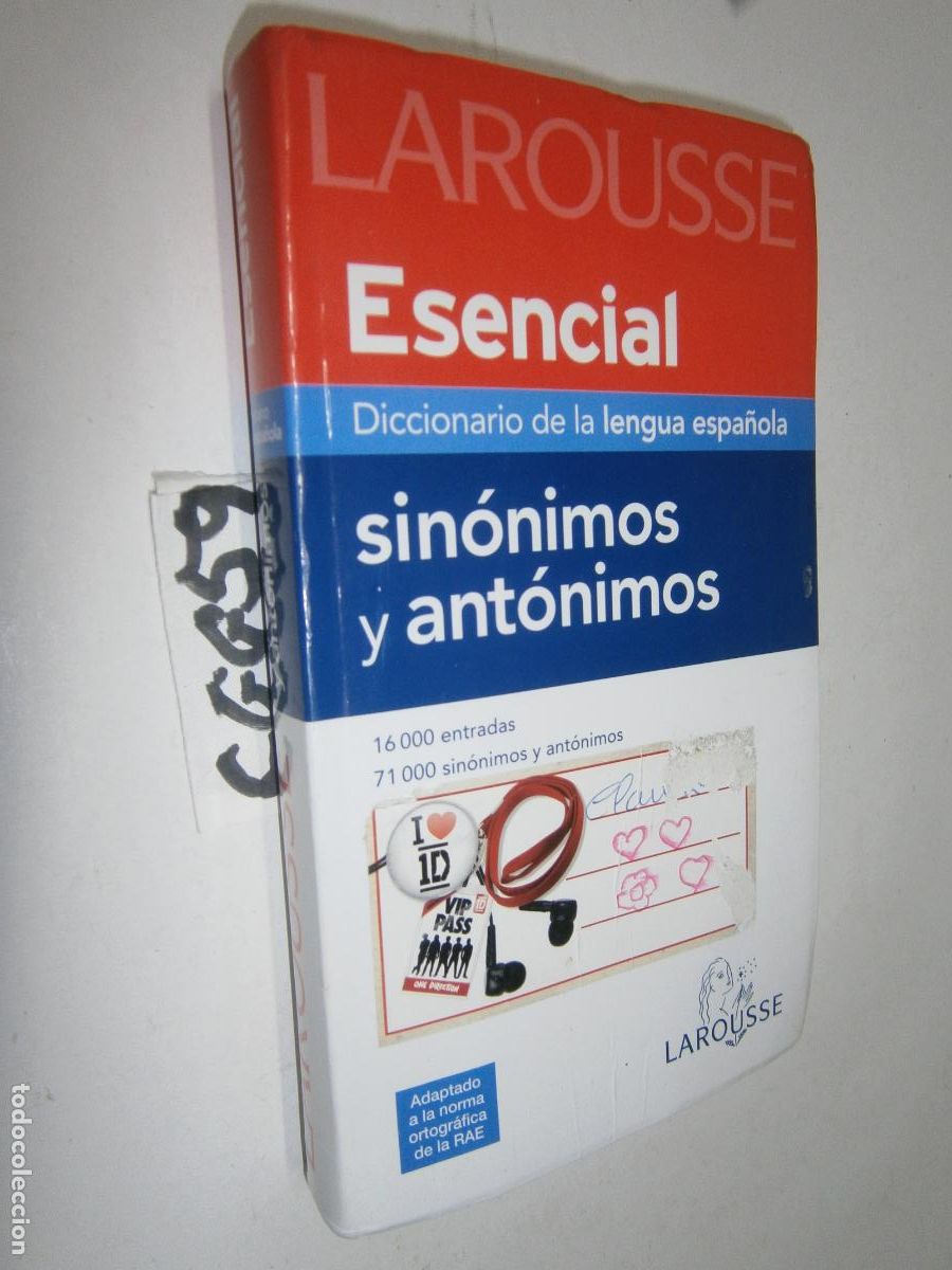 Diccionarios de segunda mano: LAROUSSE - DICCIONARIO ESENCIAL SINONIMOS Y ANTONIMOS