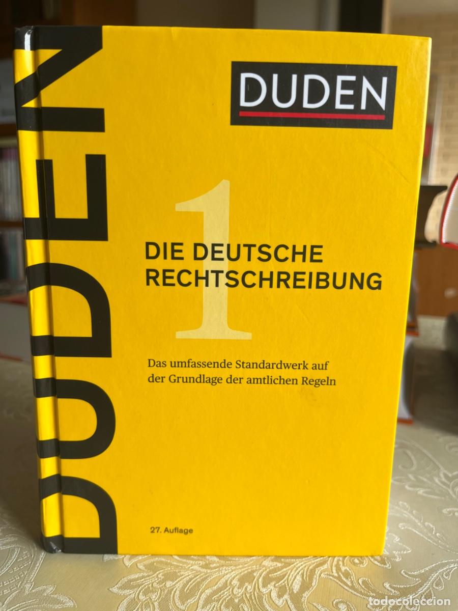 Diccionarios de segunda mano: Duden.- Die Deutscherechtschreibung - Foto 1