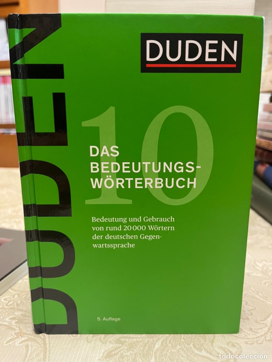 Diccionarios de segunda mano: Duden.- Das Bedeutungs-Worterbuch - Foto 1