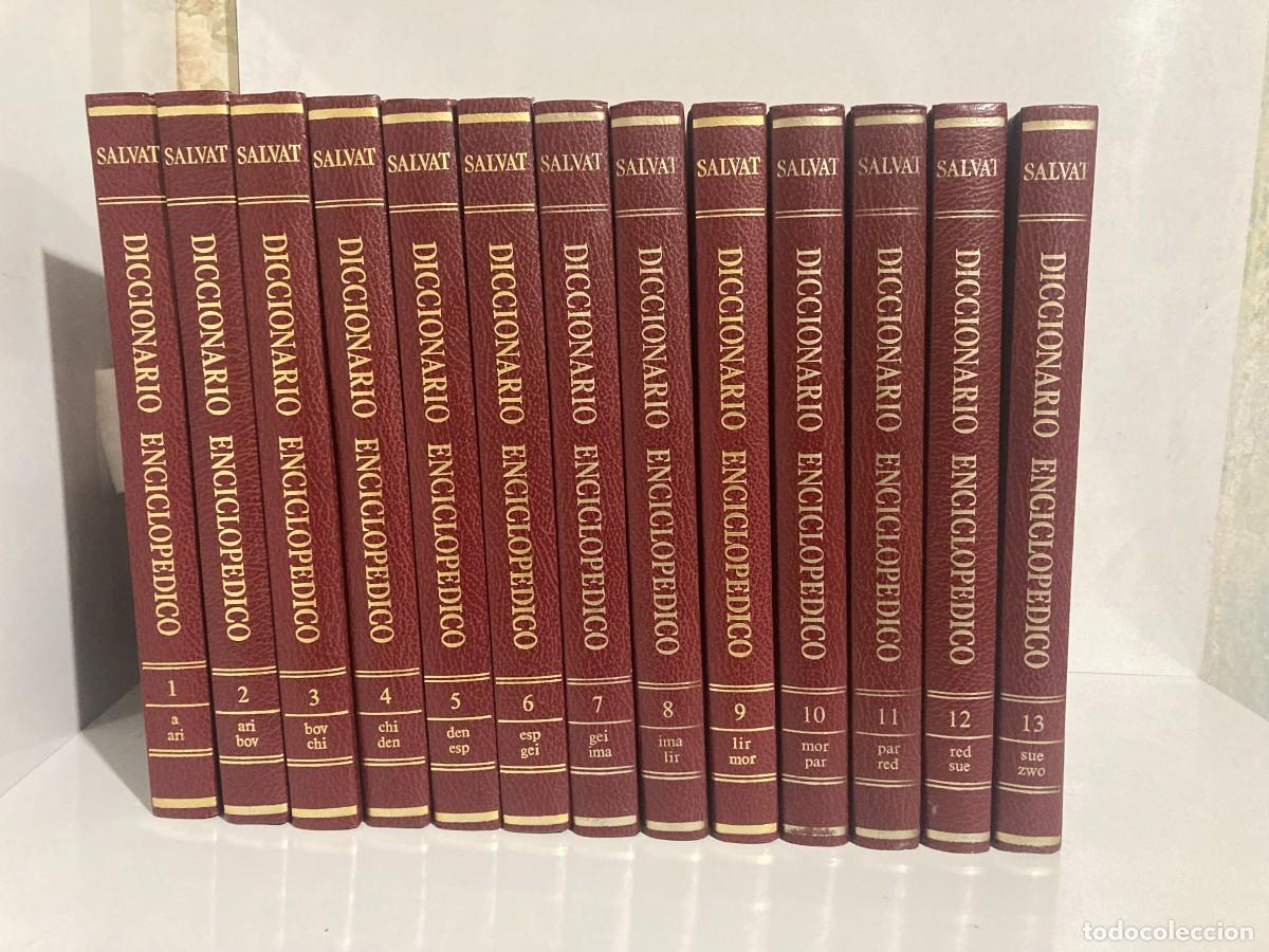 Diccionarios de segunda mano: LIBRO, DICCIONARIO ENCICLOPEDICO SALVAT, 13 TOMOS,