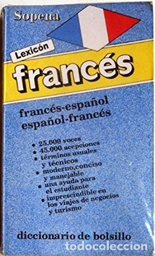 Diccionarios de segunda mano: Lexic&oacute;n Sopena-franc&eacute;s Espa&ntilde;ol y Espa&ntilde;ol-franc&eacute;s - Varios - Editorial Ram&oacute;n Sopena