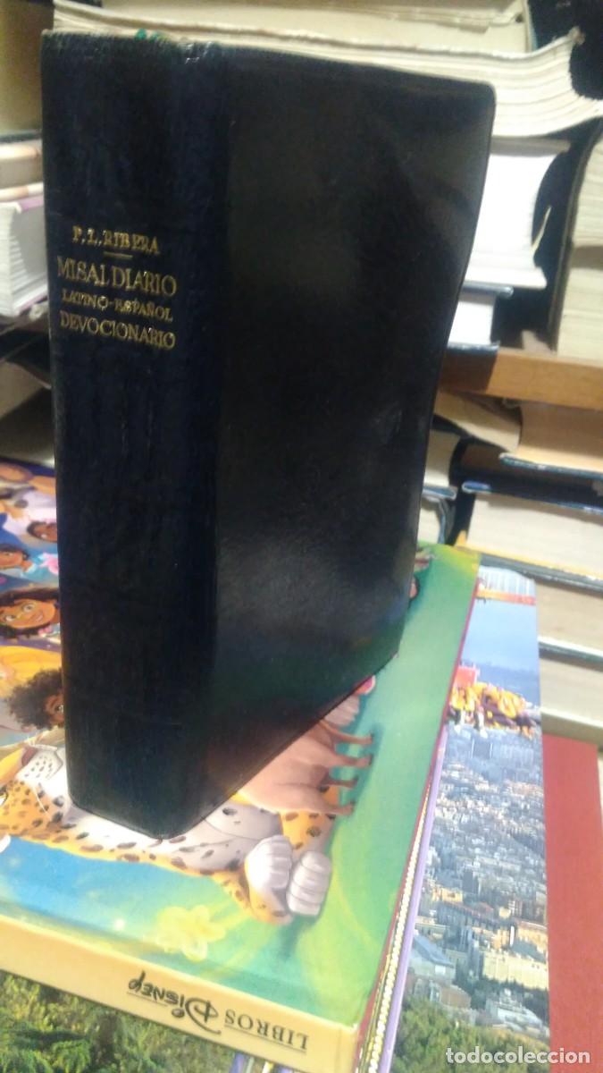 Diccionarios de segunda mano: Misaldiario Latino-Espa&ntilde;ol Devocionario P.L.Ribera