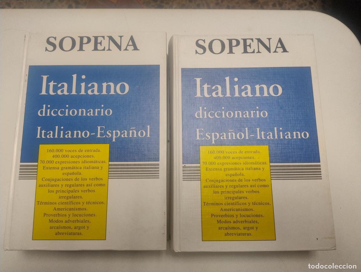 Diccionarios de segunda mano: SOPENA DICCIONARIO ITALIANO ESPA&Ntilde;OL/ESPA&Ntilde;OL ITALIANO - Varios
