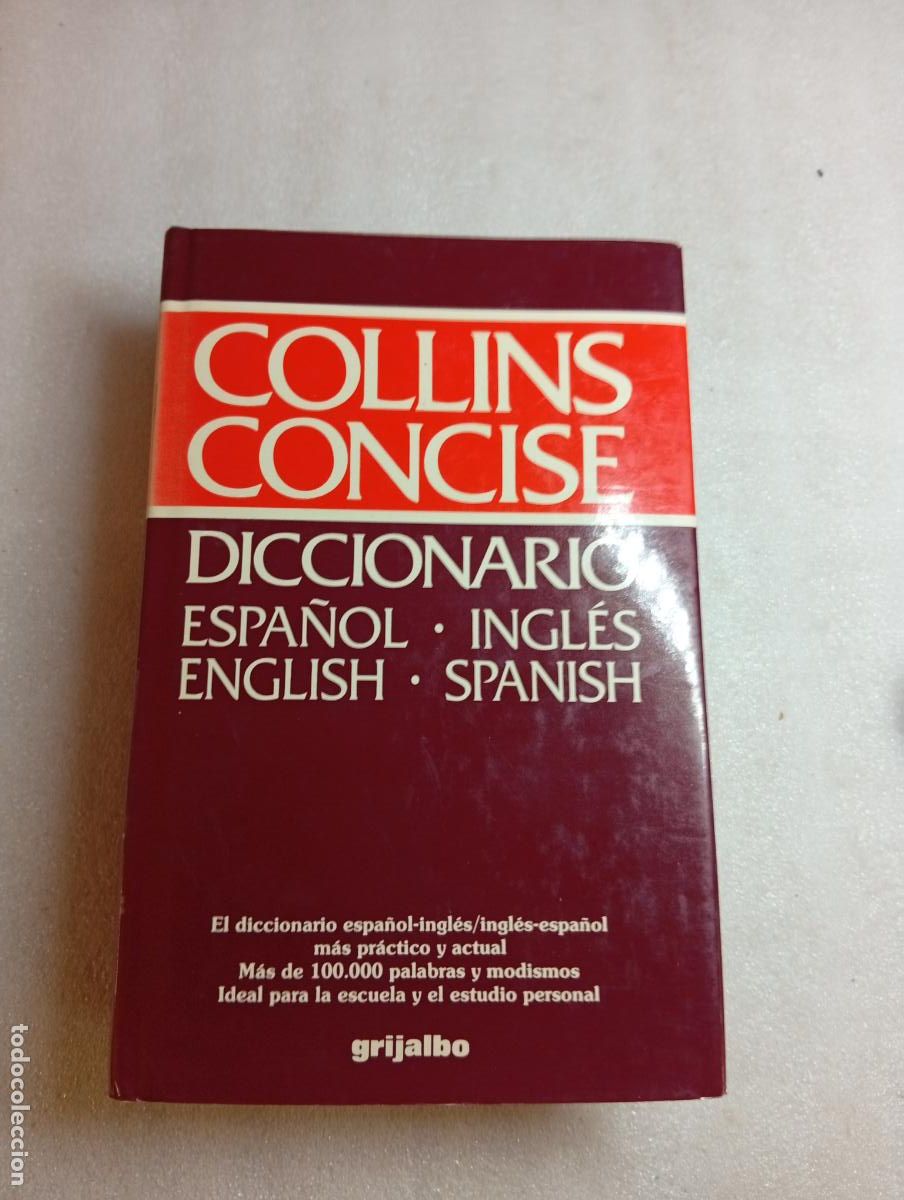Diccionarios de segunda mano: DICCIONARIO ESPA&Ntilde;OL-INGL&Eacute;S / ENGLISH-SPANISH - COLLINS CONCISE