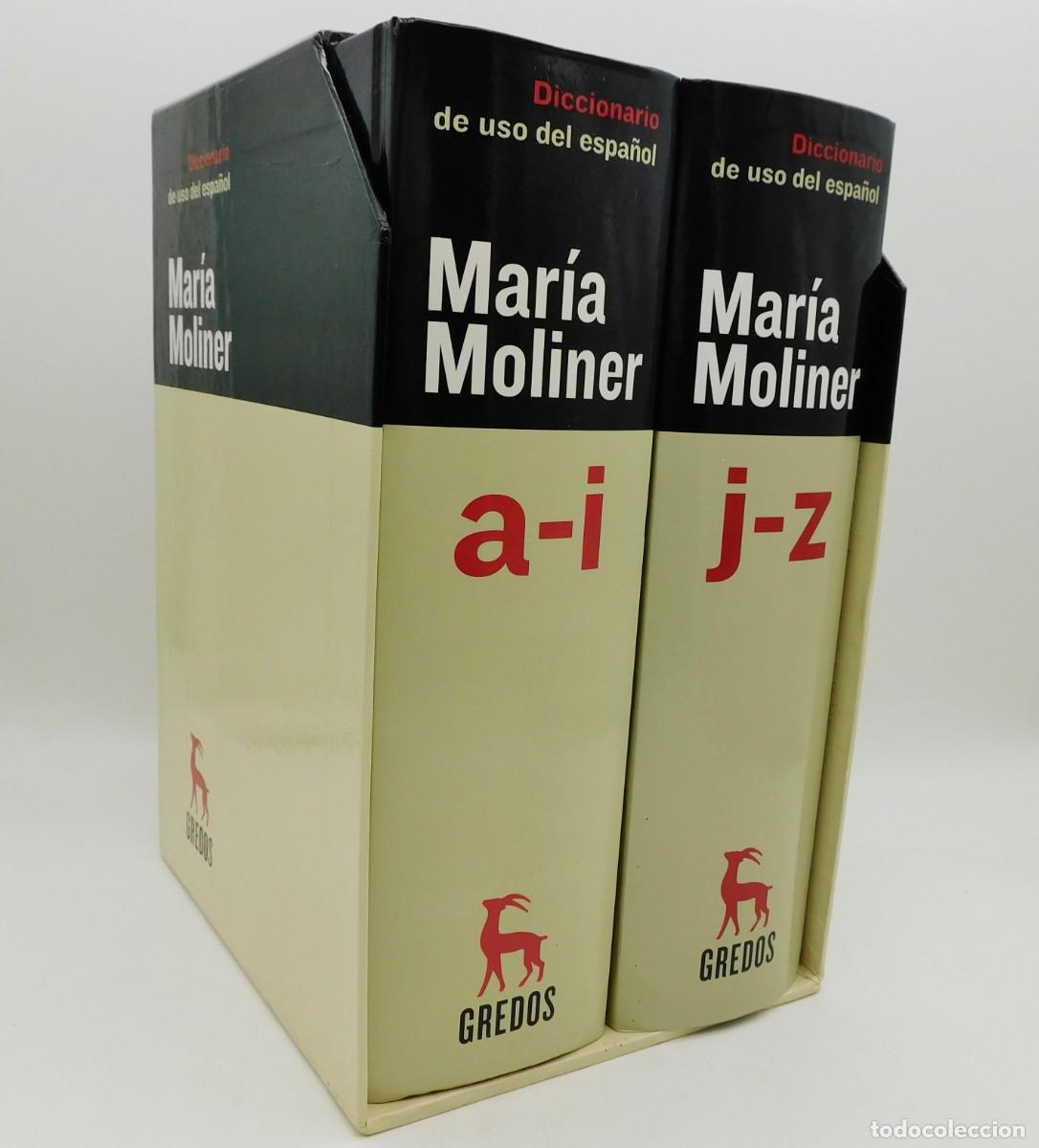 Diccionarios de segunda mano: DICCIONARIO MARIA MOLINER DEL USO DEL ESPA&Ntilde;OL 2 TOMOS. 3&ordf; EDICI&Oacute;N COMPLETA ORIGINAL 2007. COMO NUEVO