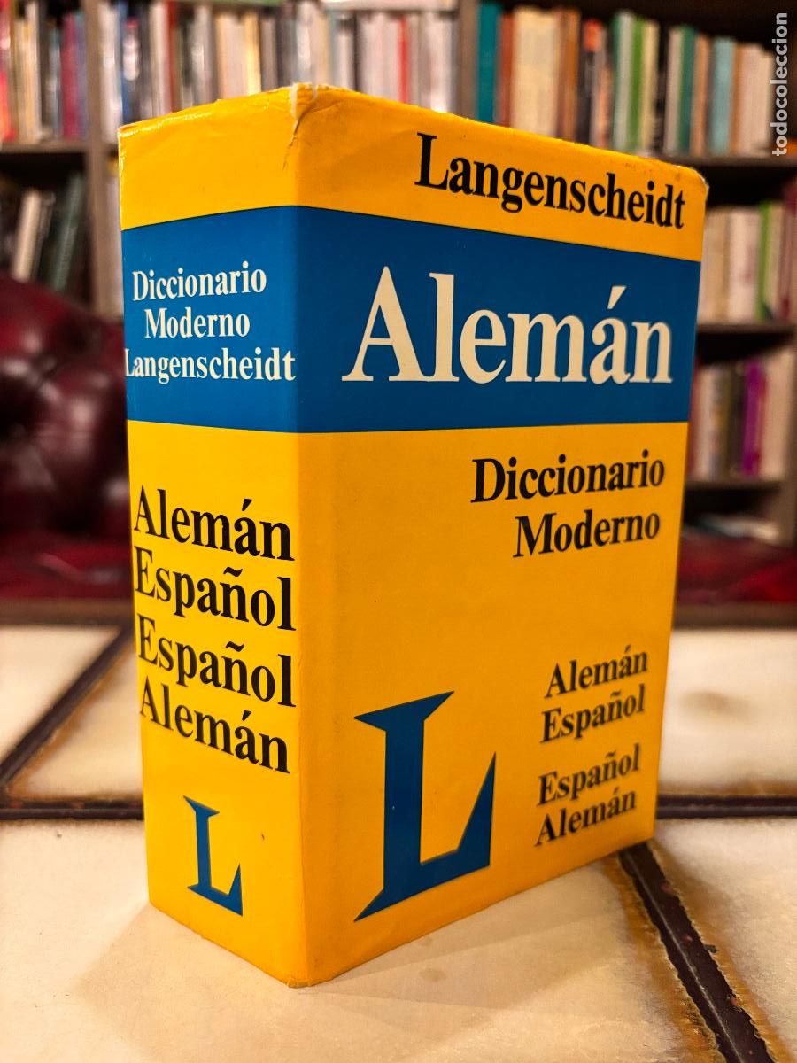 Diccionarios de segunda mano: Alem&aacute;n-Espa&ntilde;ol. Diccionario moderno Langenscheidt. PEDIDO M&Iacute;NIMO 5&euro;