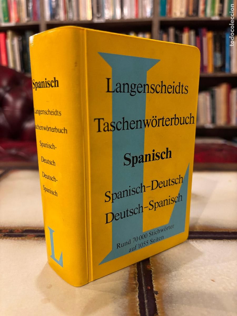 Diccionarios de segunda mano: Spanisch-Deutsch. Espa&ntilde;ol-Alem&aacute;n Langenscheidts Taschew&ouml;rterbuch. PEDIDO M&Iacute;NIMO 5&euro;