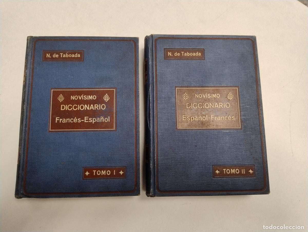 Diccionarios de segunda mano: Nov&iacute;simo diccionario franc&eacute;s-espa&ntilde;ol (2 vols.) - M. N&uacute;&ntilde;ez de Taboada