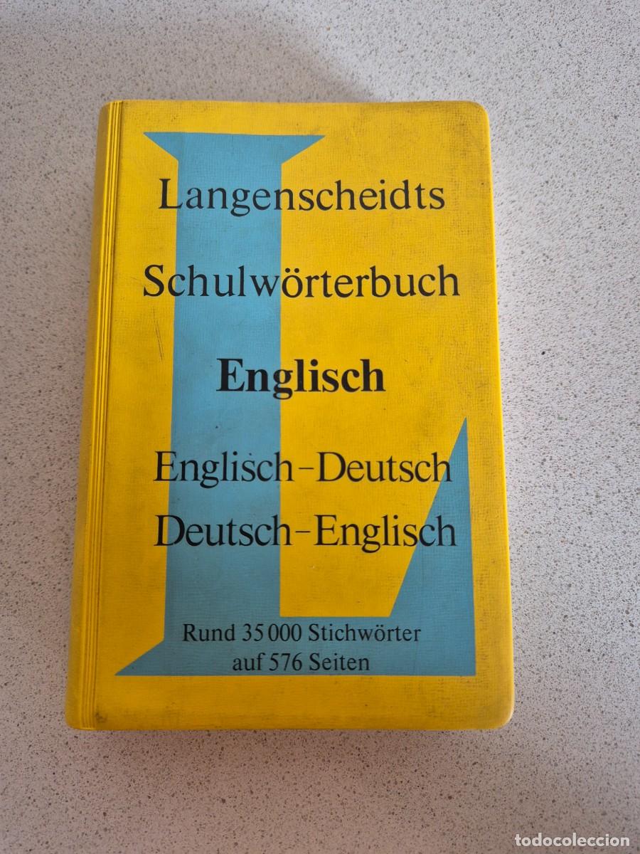 Diccionarios de segunda mano: Diccionario Englisch-Deutsch Deutsch-Englisch