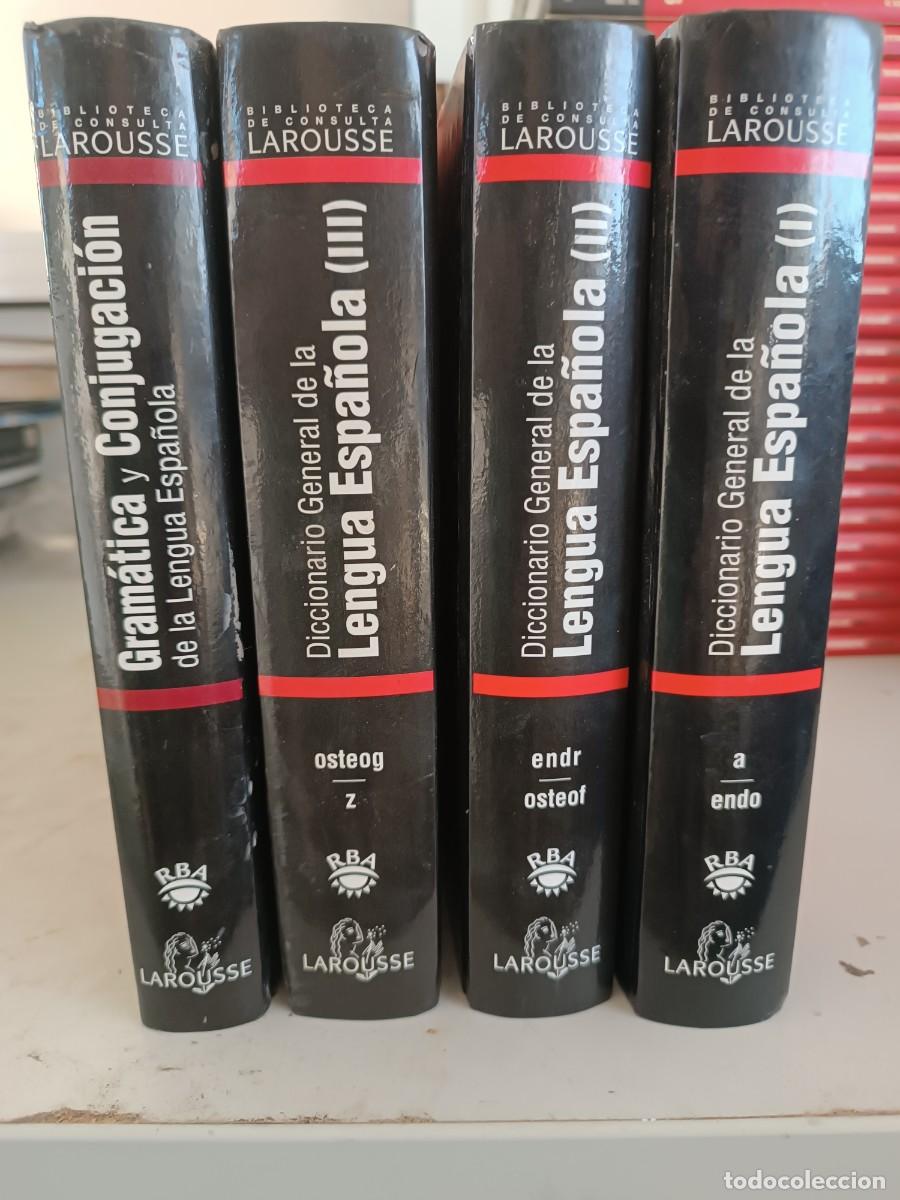 Diccionarios de segunda mano: Biblioteca de Consulta Larousse: Diccionario General de la Lengua Espa&ntilde;ola I, II y III + Gram&aacute;tica y