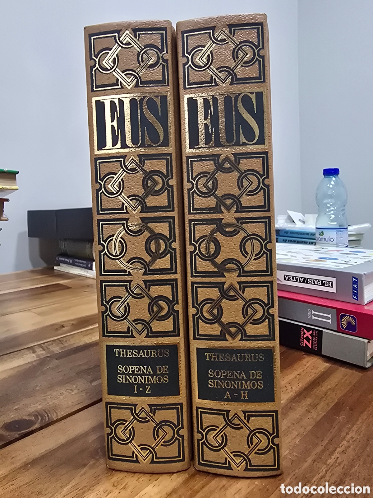 Diccionarios de segunda mano: GRAN SOPENA DE SINONIMOS Y ASOCIACION DE IDEAS 2 TOMOS David Ortega Cavero THESAURUS 1984