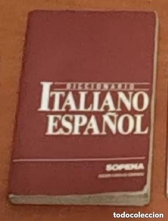 Diccionarios de segunda mano: Diccionario Italiano-Espa&ntilde;ol &ndash; Sopena, Diccionarios compactos -MIRAR FOTO