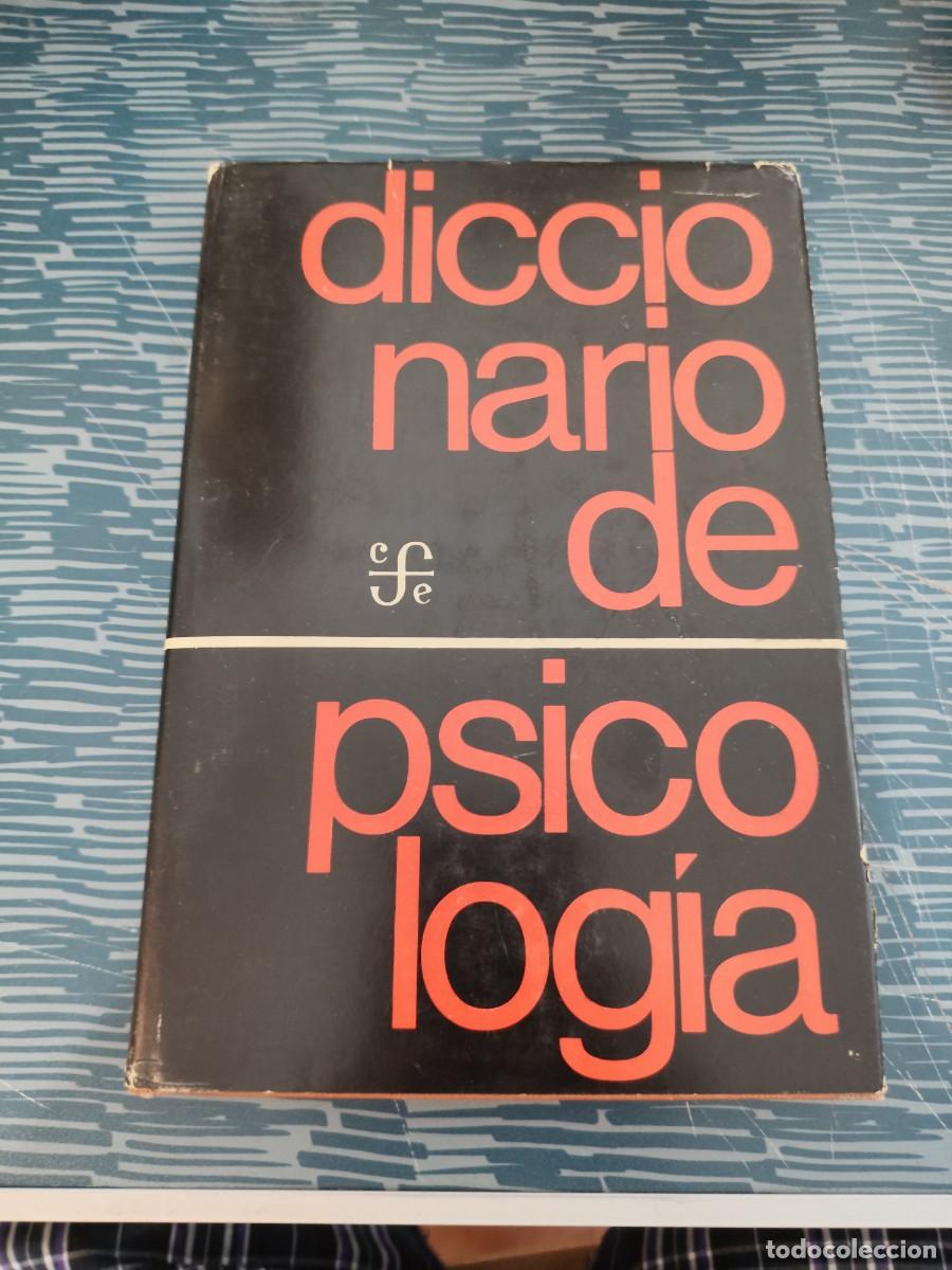 Diccionarios de segunda mano: DICCIONARIO DE PSICOLOG&Iacute;A,HOWARD C.WARREN EDITOR, M&Eacute;XICO,1977,383 P&Aacute;GINAS.