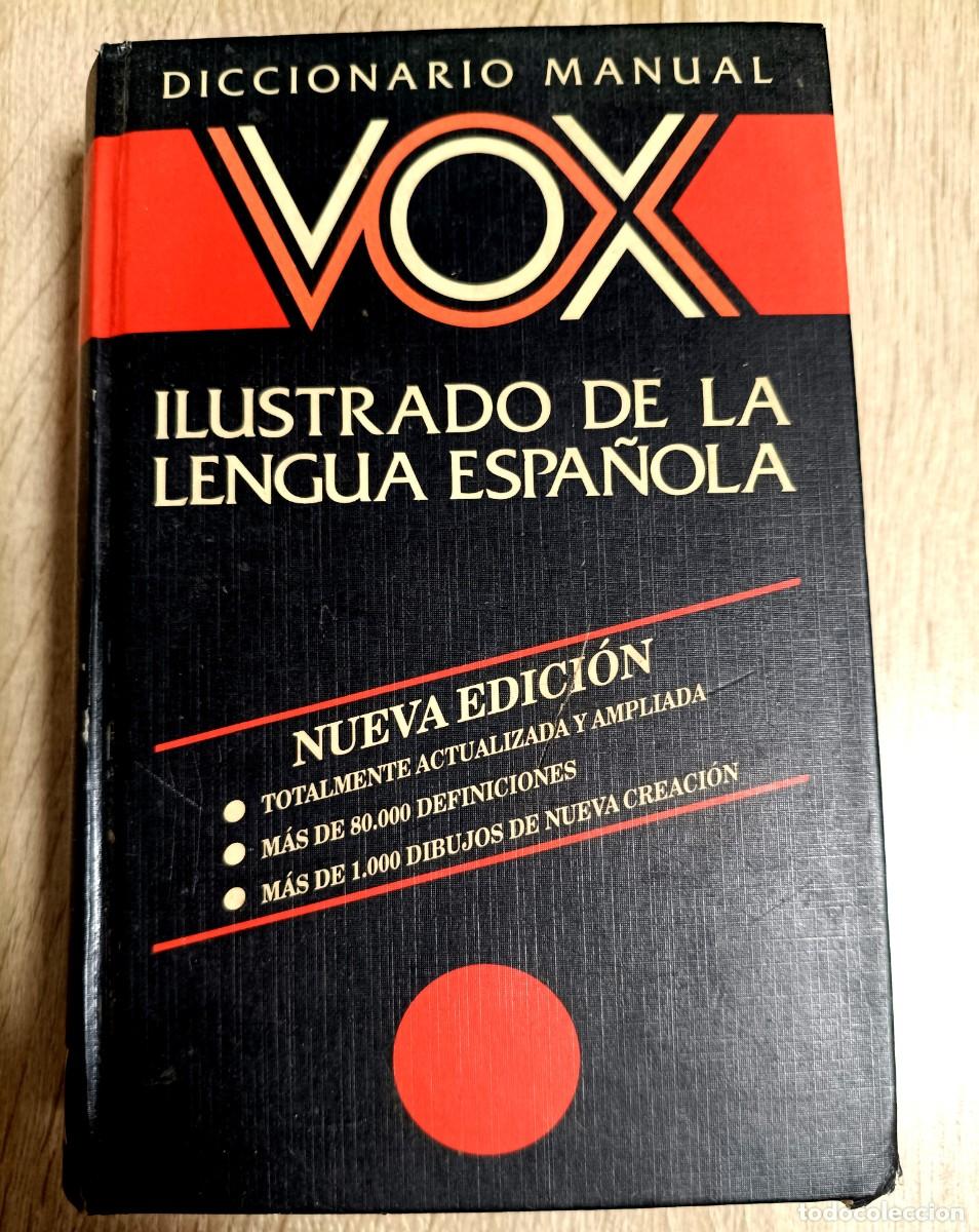 Diccionarios de segunda mano: LIBRO - DICCIONARIO MANUAL VOX - ILUSTRADO DE LA LENGUA ESPA&Ntilde;OLA - TAPA DURA - 1993