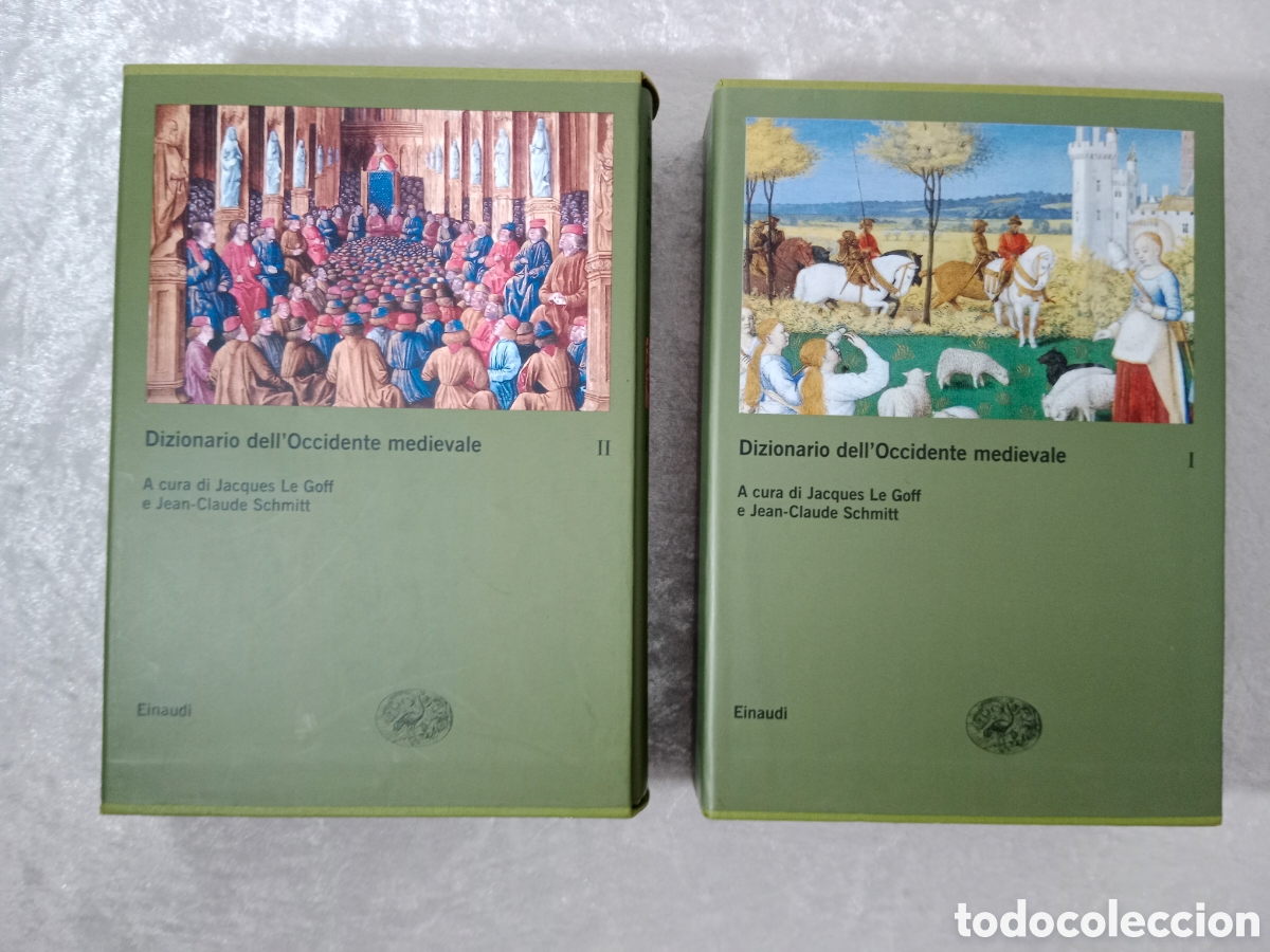 Diccionarios de segunda mano: DIZIONARIO DELL'OCCIDENTE MEDIEVALE JACQUES LE GOFF