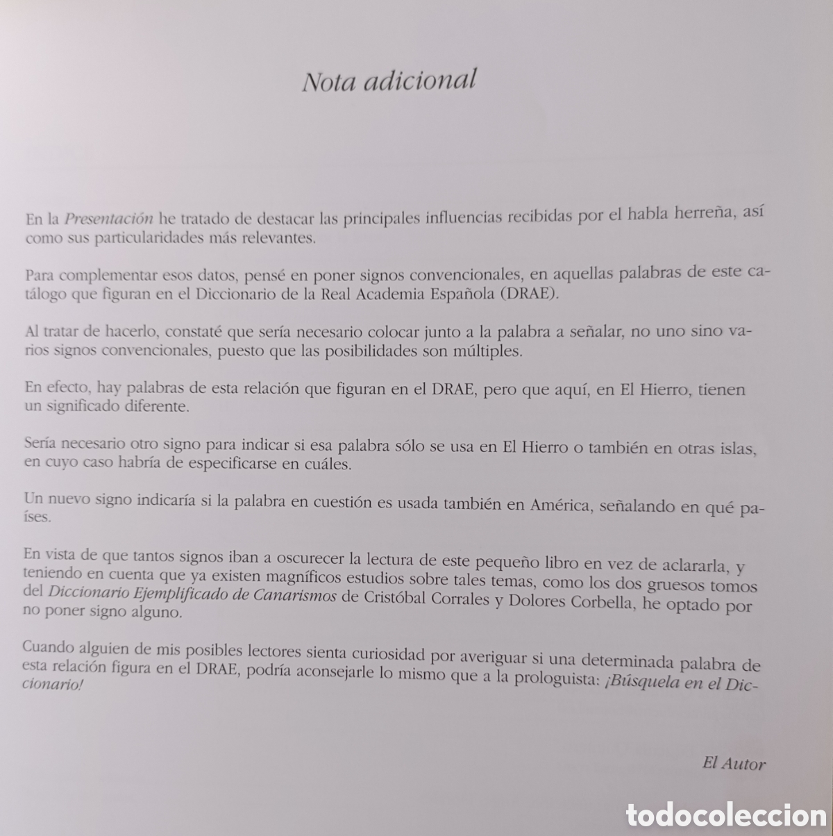 Diccionarios de segunda mano: Palabras del habla herre&ntilde;a - Foto 8