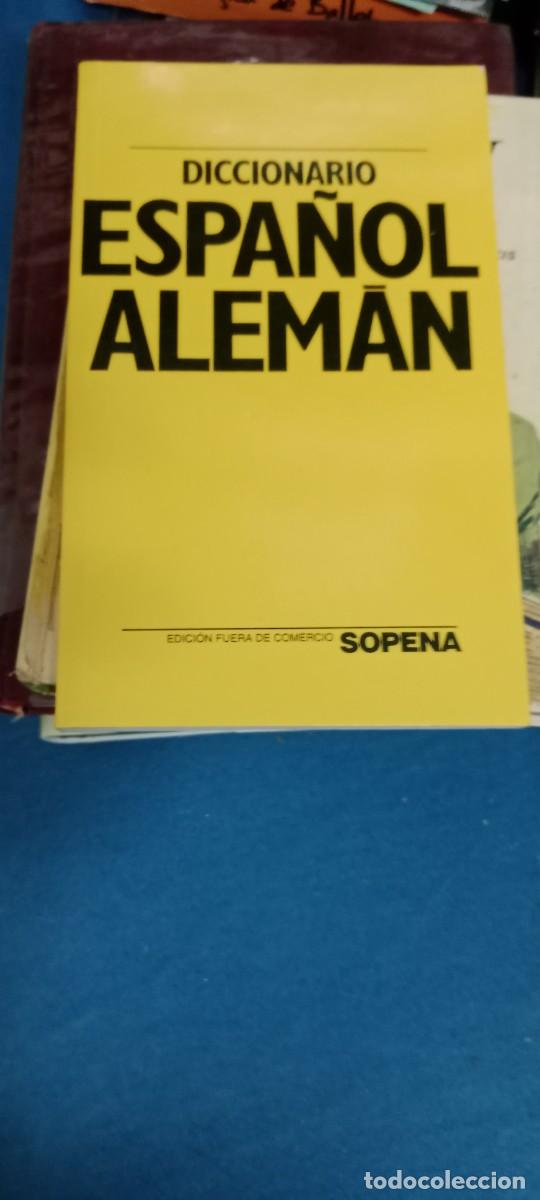 Diccionarios de segunda mano: DICCIONARIO ESPA&Ntilde;OL ALEMAN SOPENA LIBRO GG-BARR