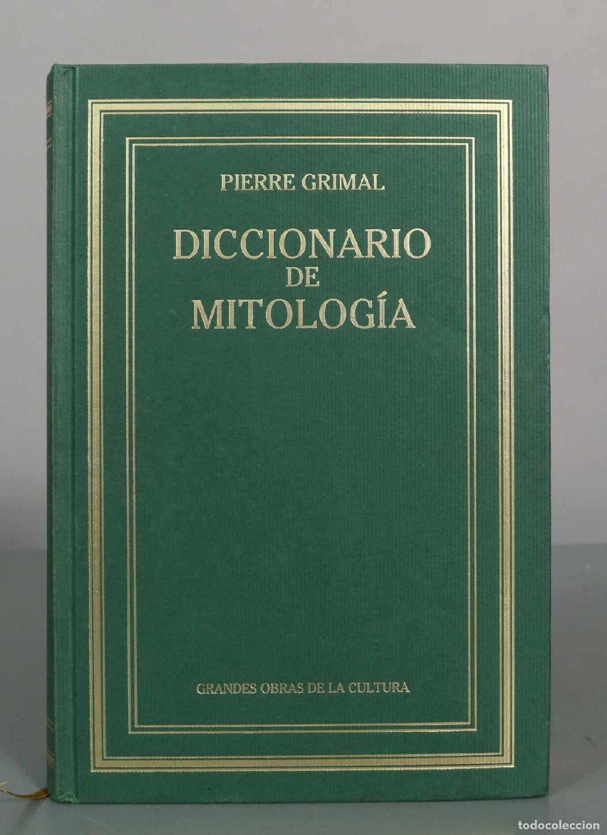 Diccionarios de segunda mano: Diccionario de mitolog&iacute;a - Pierre Grimal - Editorial Paid&oacute;s