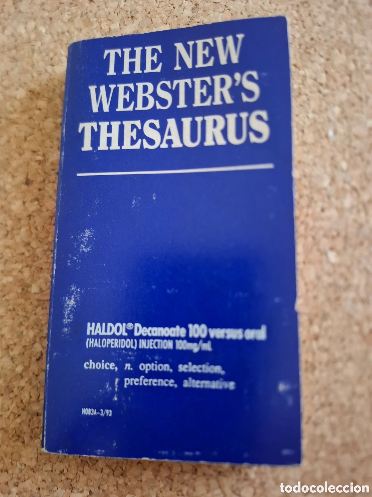 Diccionarios de segunda mano: The new websters thesaurus- 1986 - Foto 1