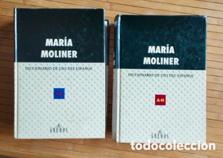 Diccionarios de segunda mano: Diccionario Mar&iacute;a Moliner. 2 tomos.