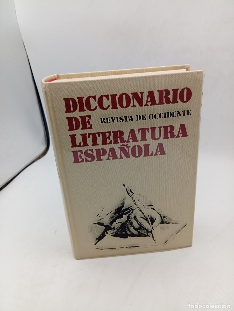 Diccionarios de segunda mano: DICCIONARIO DE LITERATURA ESPA&Ntilde;OLA. GERMAN BLEIBERG/JULIAN MARIAS. 1972. PAGS : 1197.