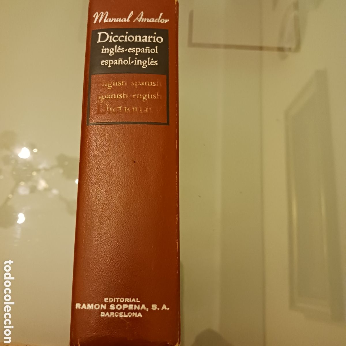 Diccionarios de segunda mano: Diccionario Ingl&eacute;s-espa&ntilde;ol,Espa&ntilde;ol-ingl&eacute;s de Manual Amador
