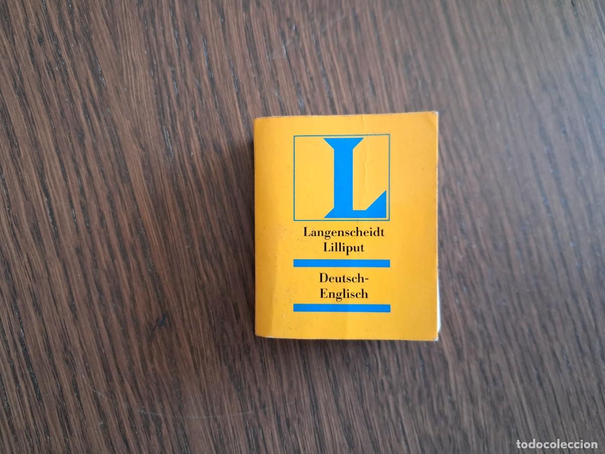 Diccionarios de segunda mano: peque&ntilde;o diccionario ingl&eacute;s-alem&aacute;n. Langenscheidt lilliput.