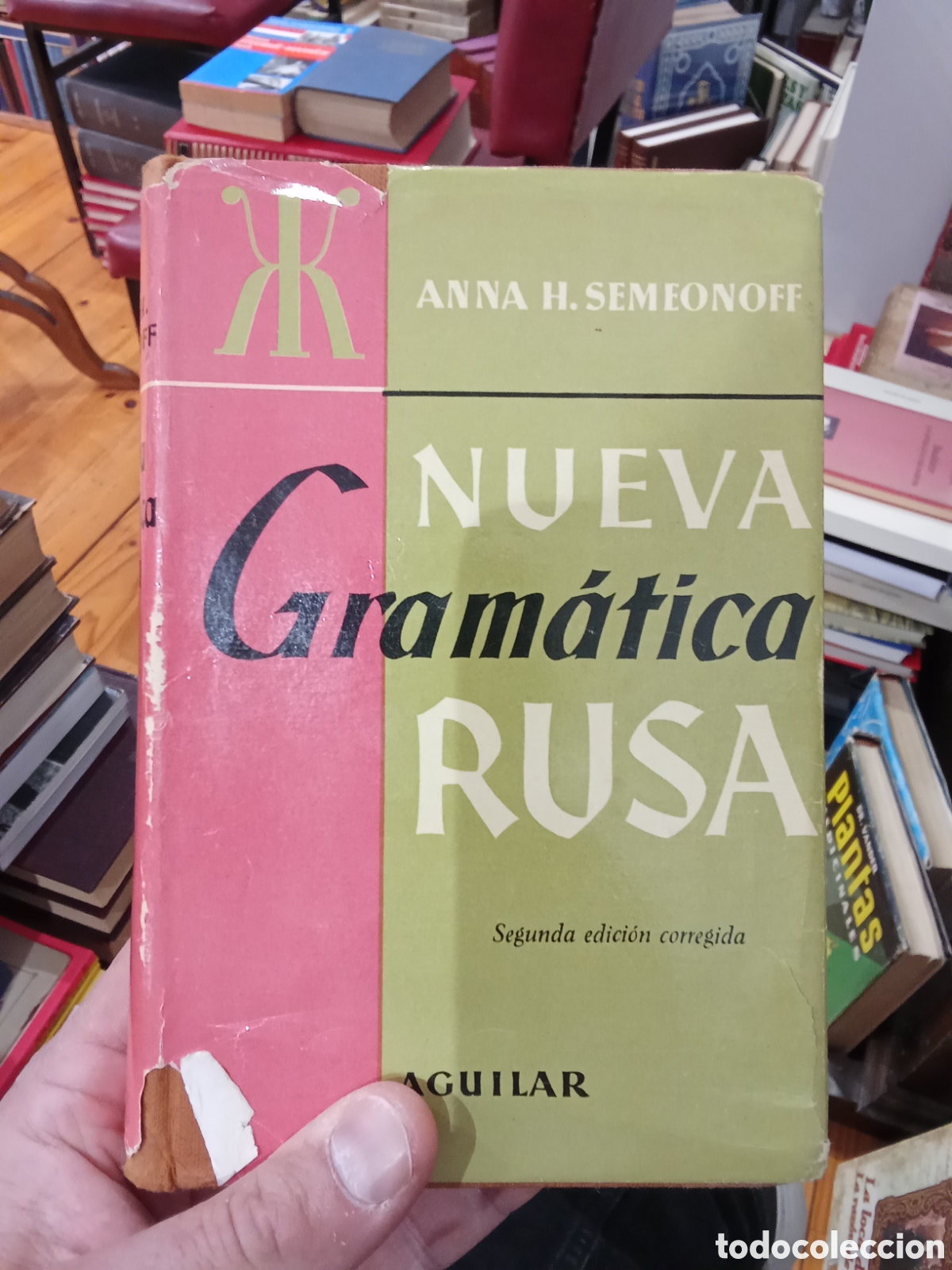 Diccionarios de segunda mano: Nueva gram&aacute;tica rusa - Anne Semeonoff - Aguilar