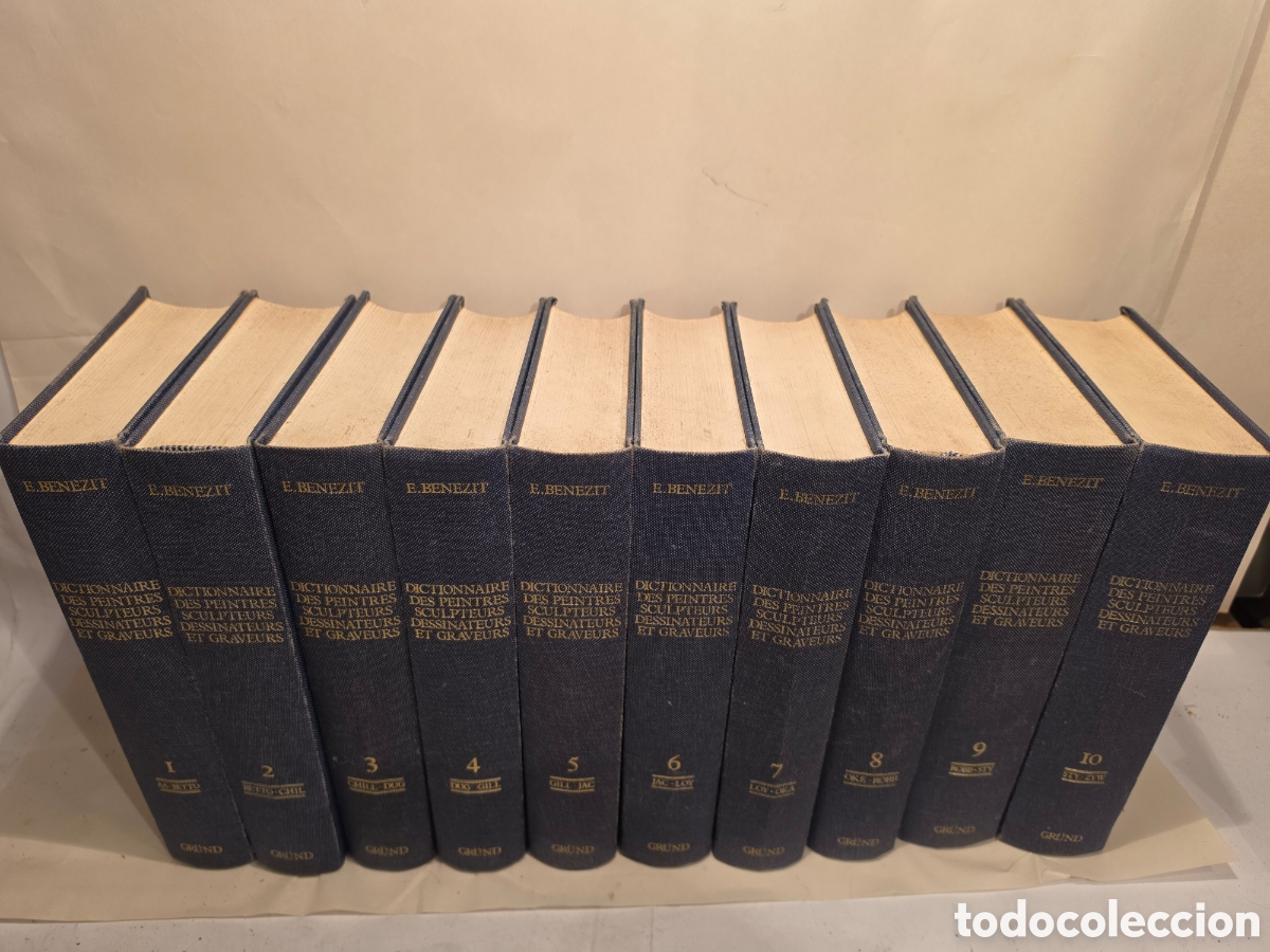 Diccionarios de segunda mano: E. BENEZIT. DICTIONAORE CRITIQUE ET DOCUMENTAIRE DES PEINTRES, SCULPTURS, DESSINATEURS ET GRAVEURS.