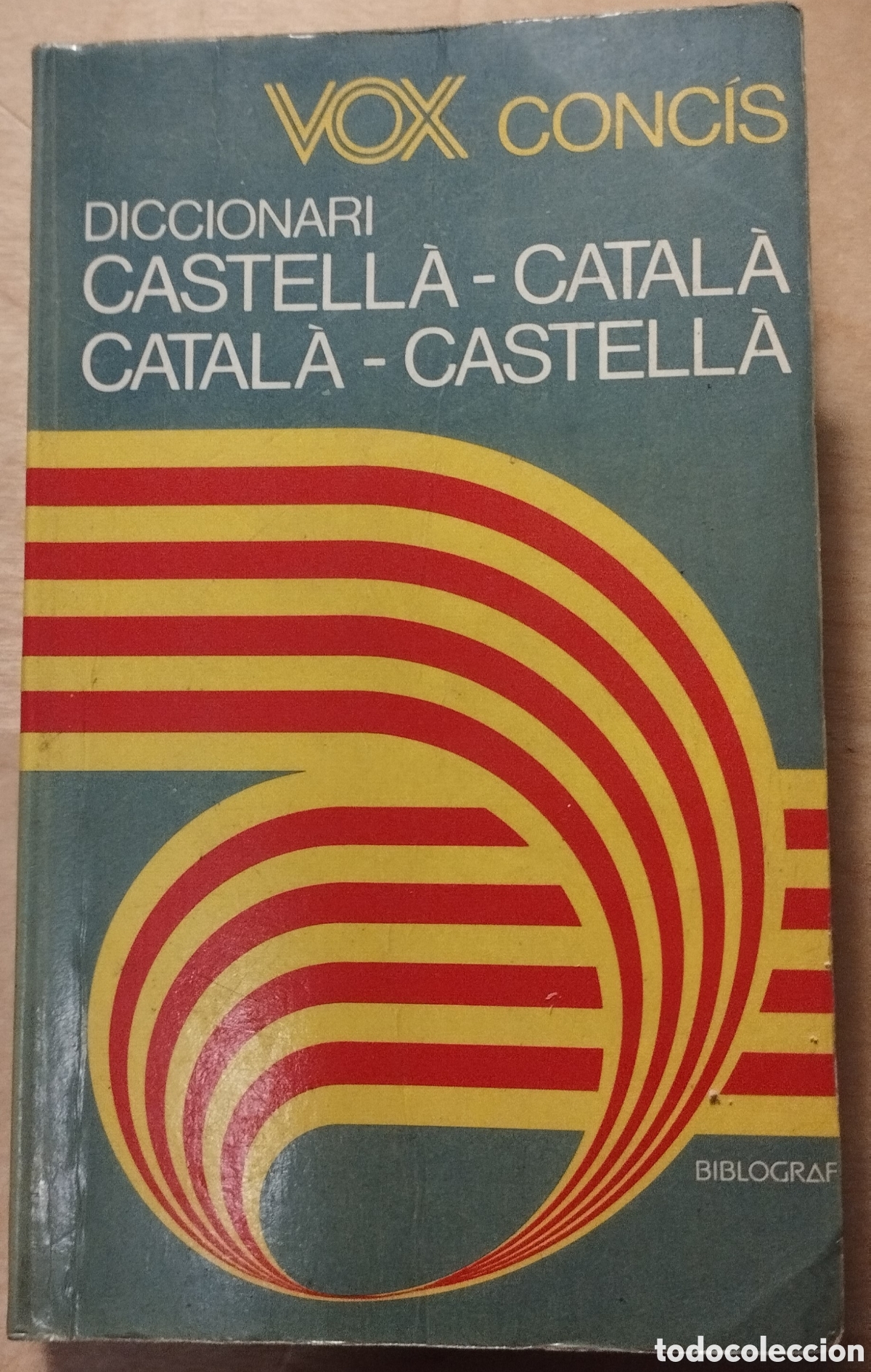 Livros em segunda m&atilde;o: VOX CONC&Iacute;S DICCIONARI CASTELL&Agrave;-CATAL&Agrave; - BIBLIOGRAF - 1990