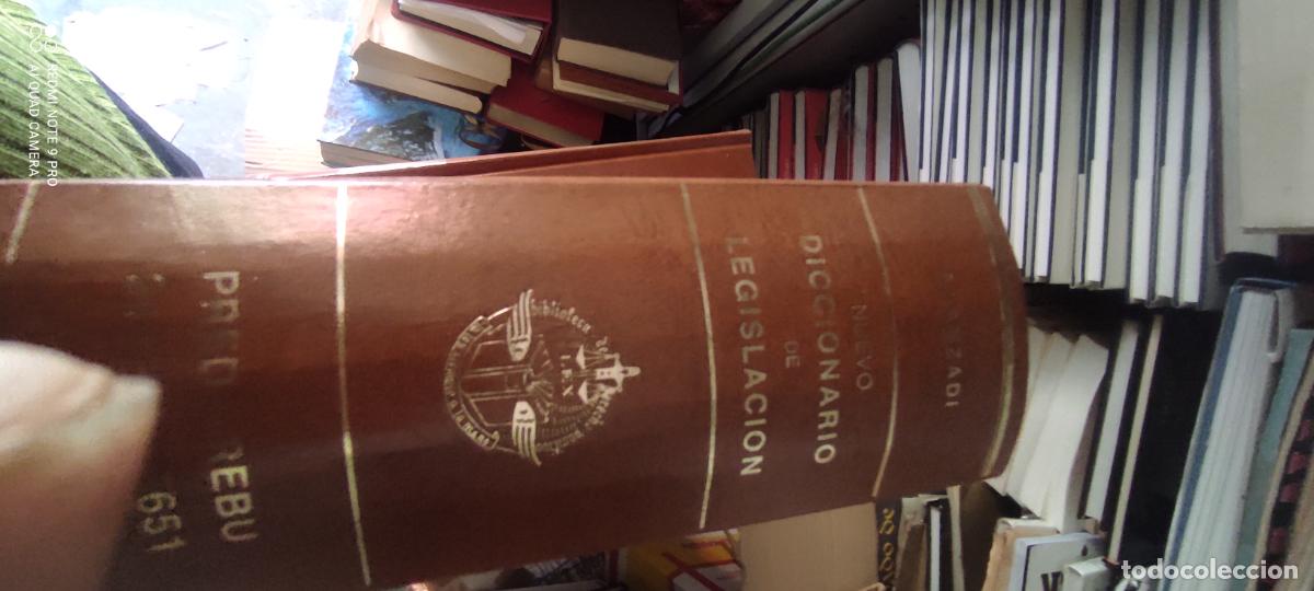 Diccionarios de segunda mano: Nuevo diccionario de legislaci&oacute;n