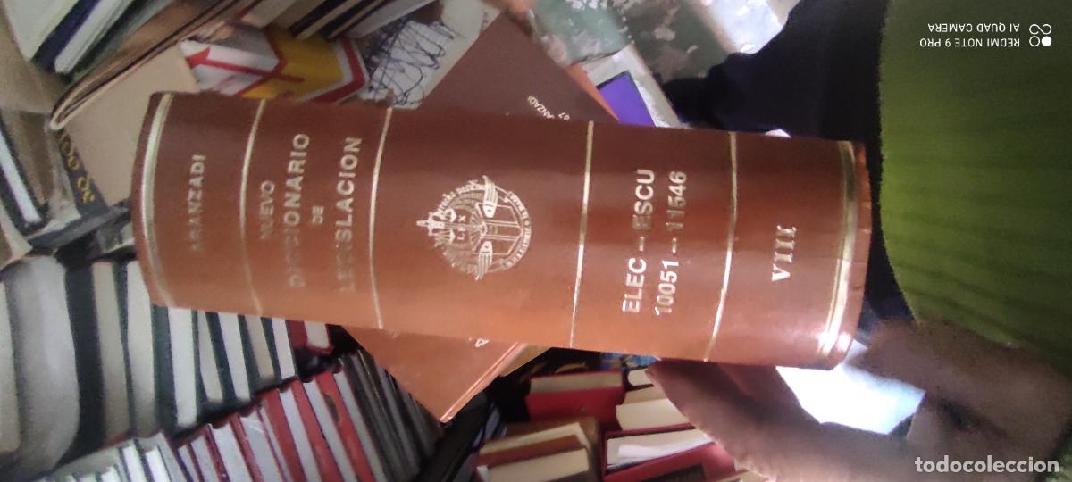 Diccionarios de segunda mano: Nuevo diccionario de legislaci&oacute;n