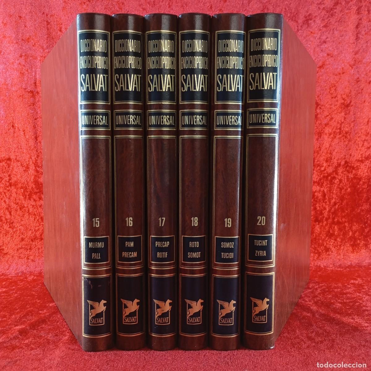 Diccionarios de segunda mano: DICCIONARIO ENCICLOPEDICO SALVAT UNIVERSAL - SALVAT EDITORES - LOTE 6 TOMOS - VER FOTOS / 1363