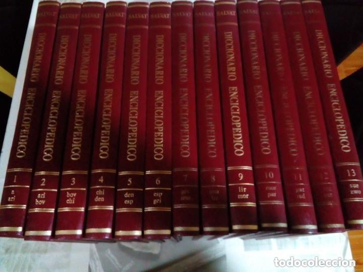 Livros em segunda m&atilde;o: DICCIONARIO ENCICLOPEDICO SALVAT 13 tomos