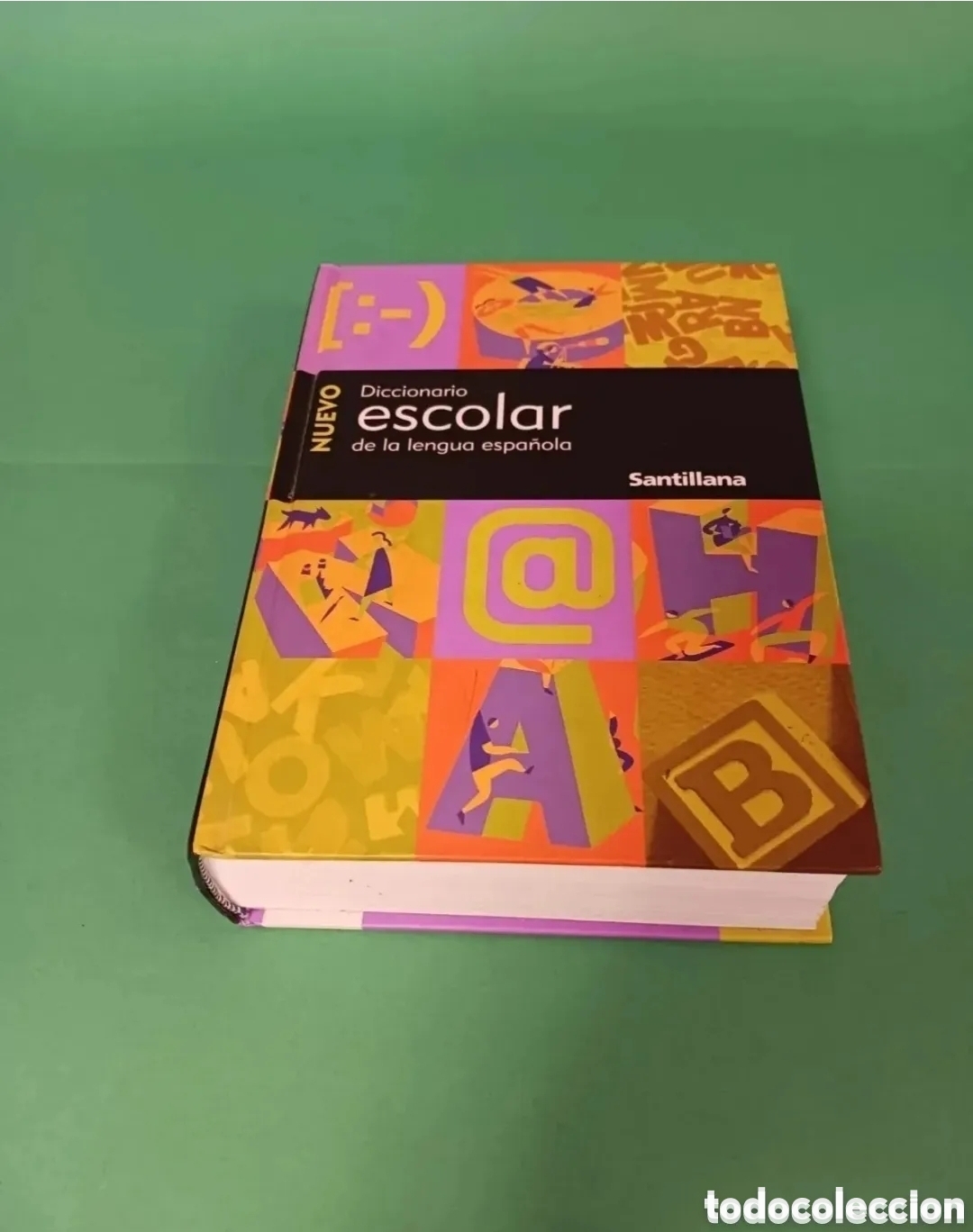 Livros em segunda m&atilde;o: Diccionario escolar de la lengua espa&ntilde;ola ( Santillana).