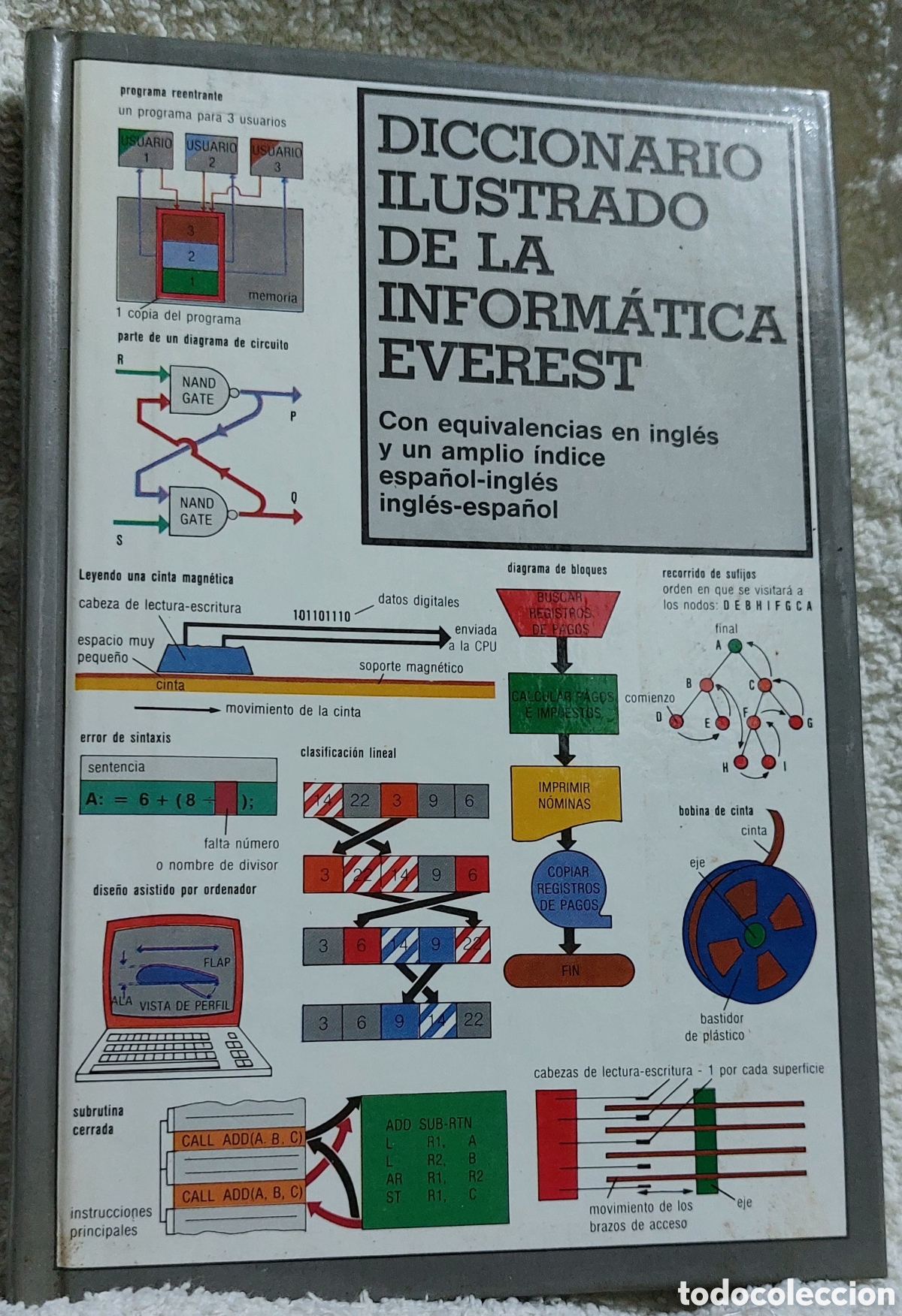 Livros em segunda m&atilde;o: Libro Diccionario ilustrado de la inform&aacute;tica, publicado por Editorial Everest