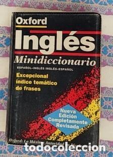 Diccionarios de segunda mano: OXFORD - INGLES - MINIDICCIONARIO -CON MAS DE 100.000 PALABRAS -VER FOTOS