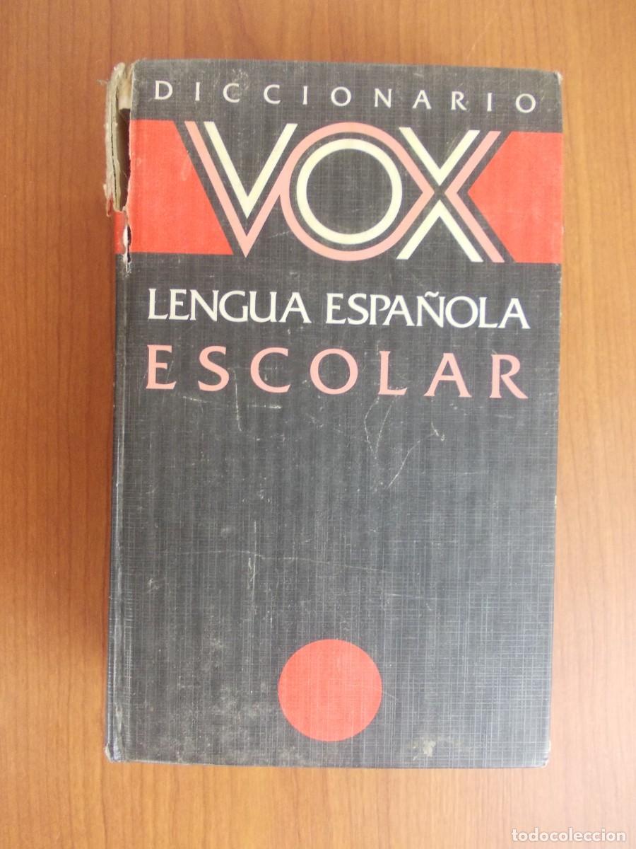 Livros em segunda m&atilde;o: Diccionario Vox Lengua Espa&ntilde;ola Escolar Decimotercera Edici&oacute;n Biblograf 1989