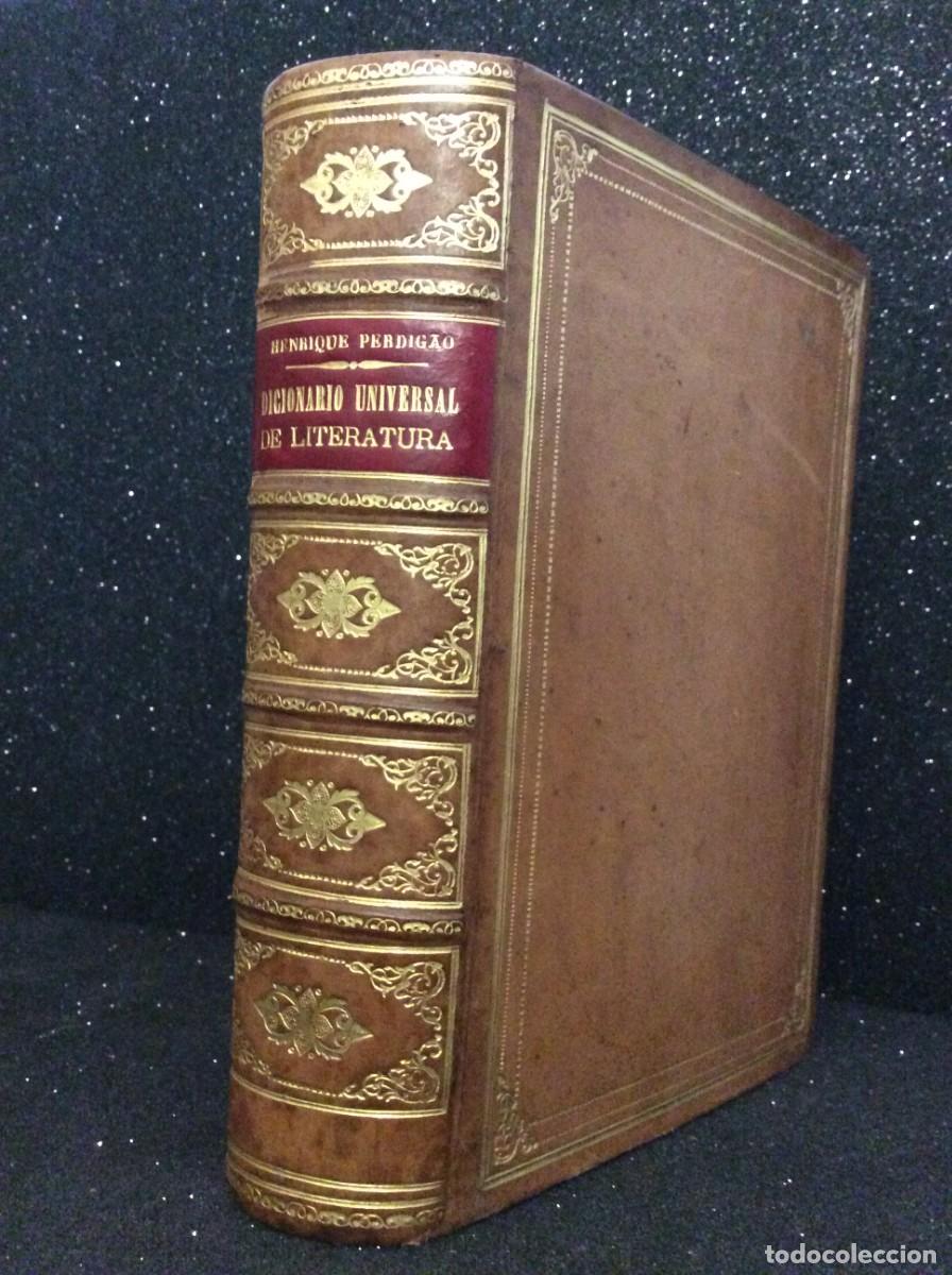 Diccionarios de segunda mano: PERDIG&Atilde;O. (Henrique) DICION&Aacute;RIO UNIVERSAL DE LITERATURA, 1940. EXCELENTE ENCADERNA&Ccedil;&Atilde;O.