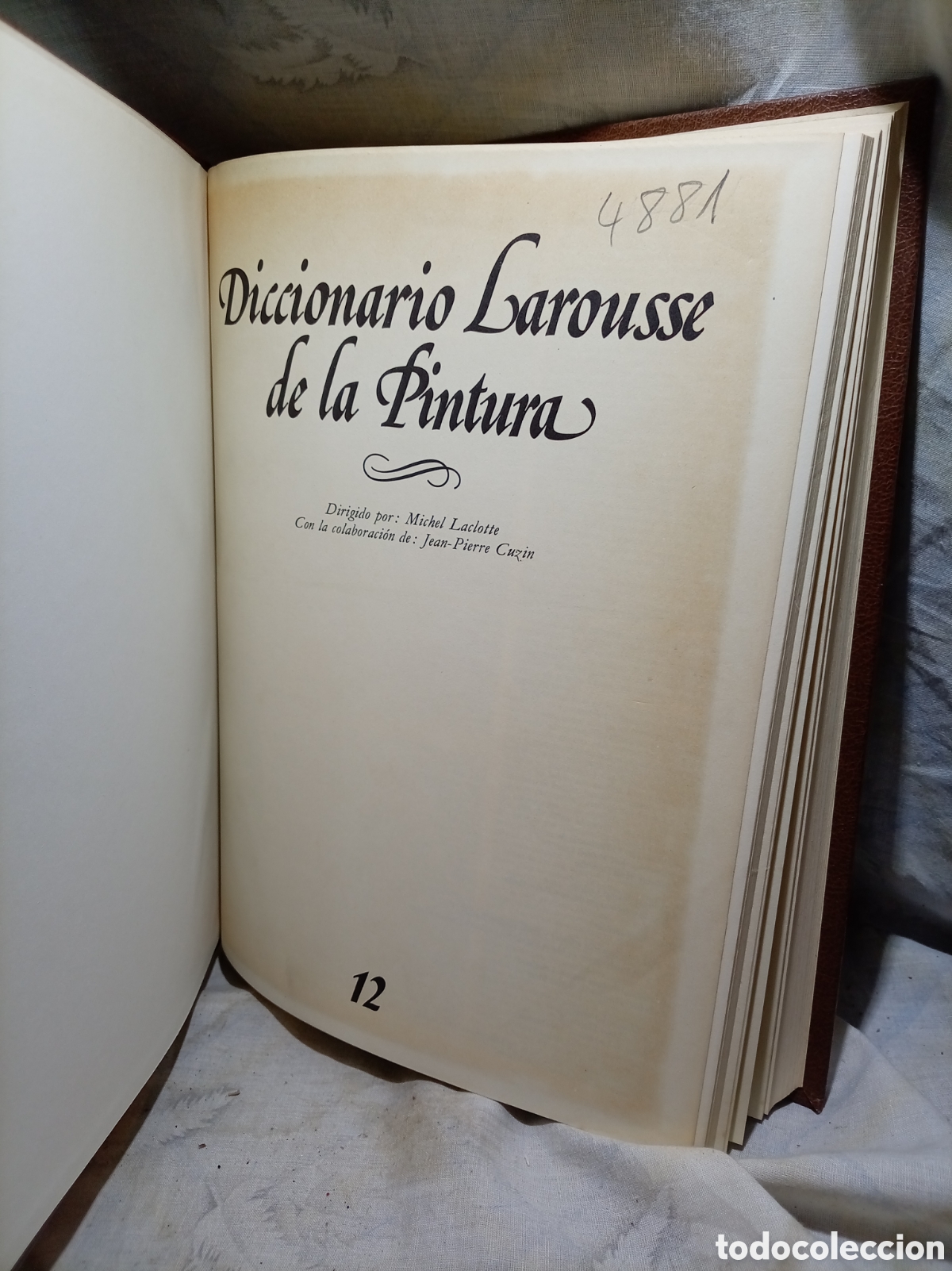 Diccionarios de segunda mano: DICCIONARIO LAROUSSE DE LA PINTURA, TOMO 12