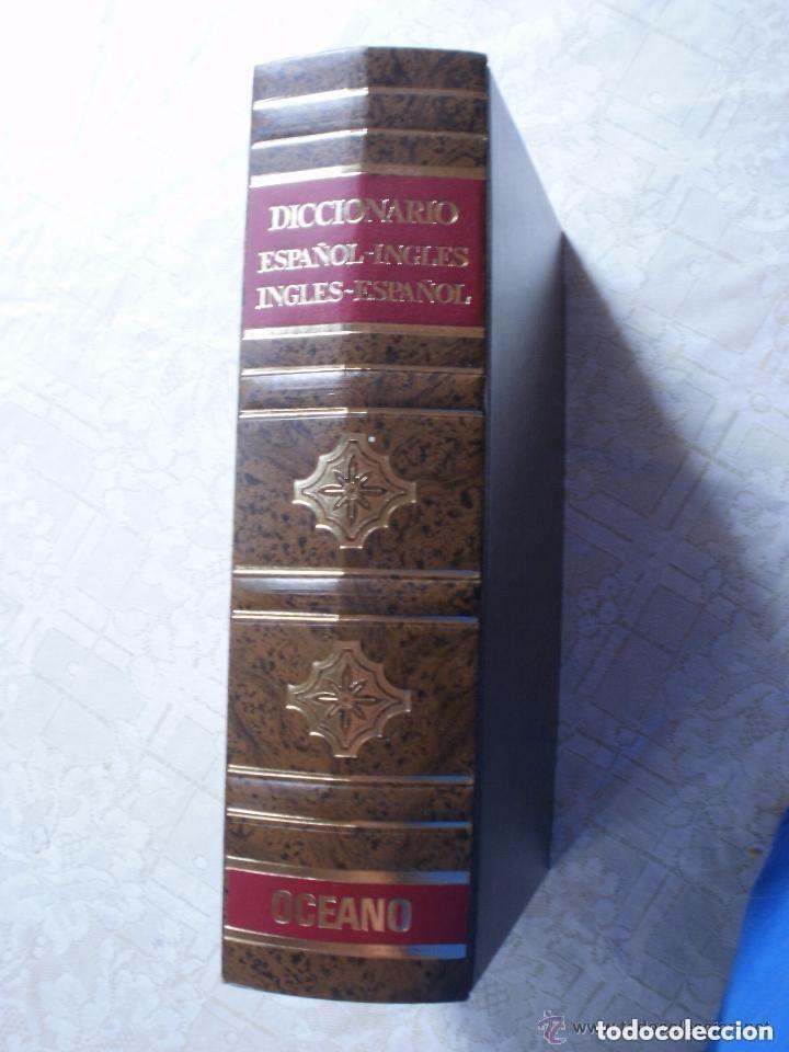 Diccionarios de segunda mano: DICCIONARIO ESPA&Ntilde;OL INGLES INGLES ESPA&Ntilde;OL ed OCEANO LIBRO MUY GRANDE Y PESADO, TAMA&Ntilde;O FOLIO