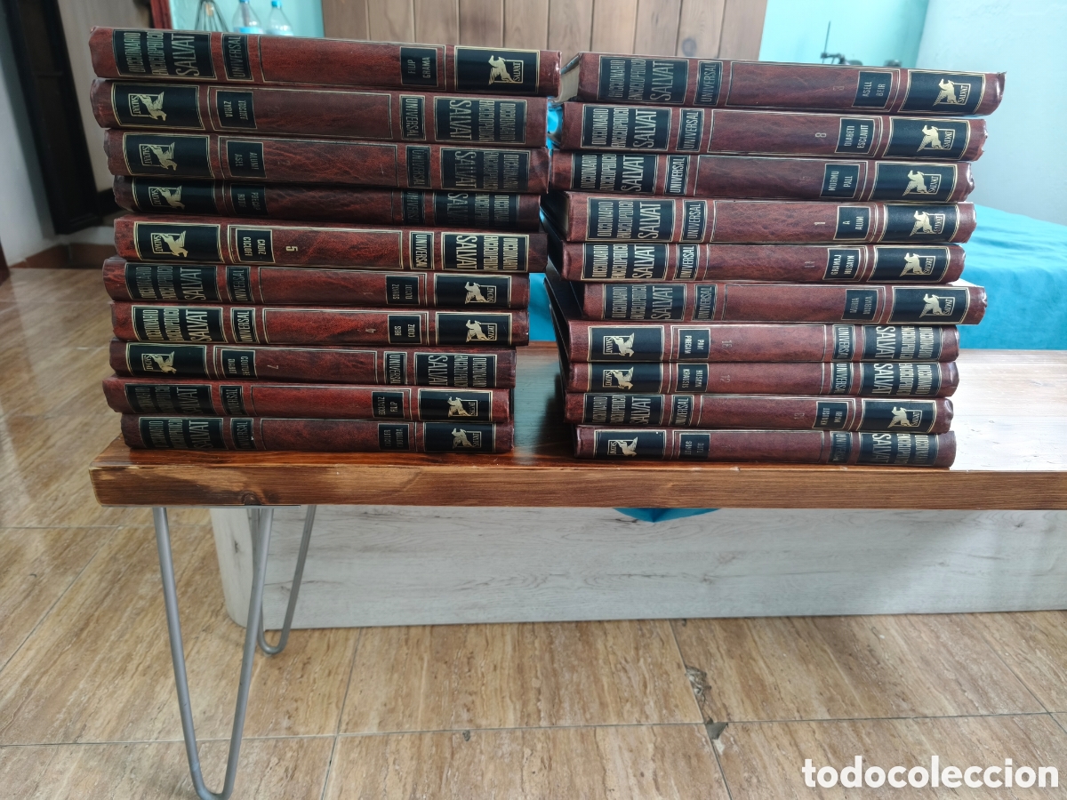 Diccionarios de segunda mano: Diccionario enciclopedico Salvat universal 1981 , 20 tomos