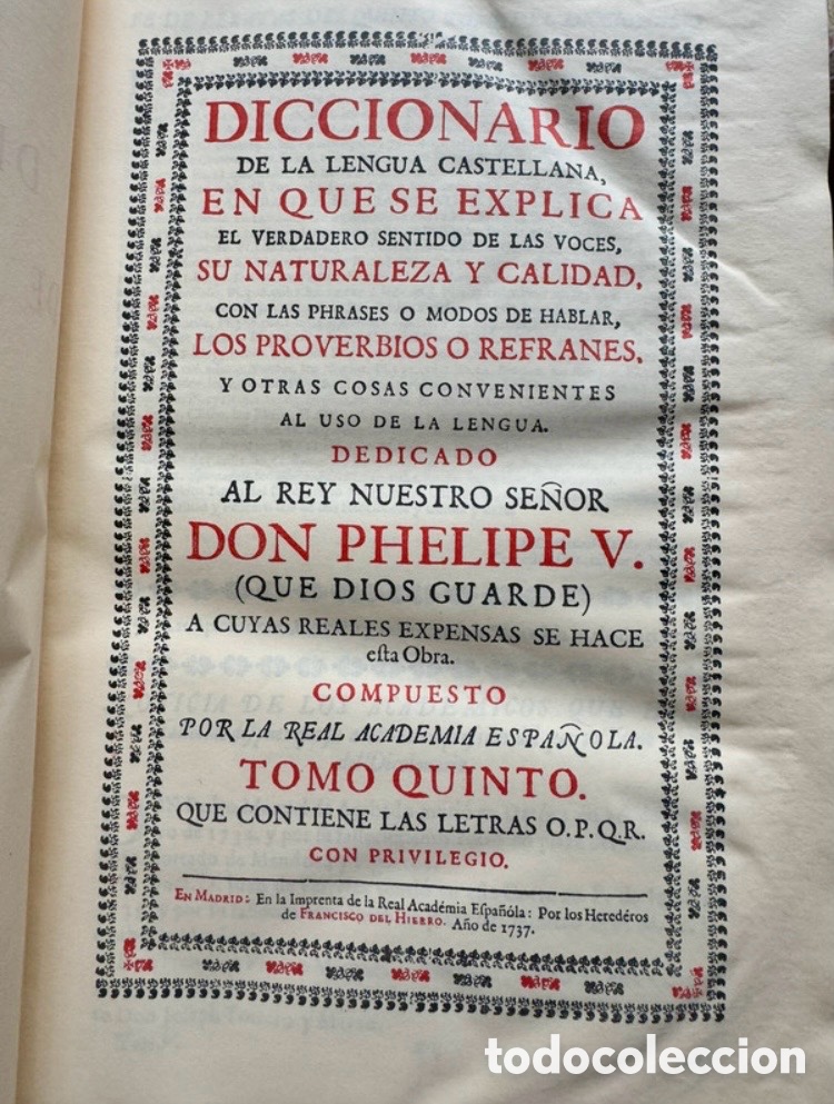 Diccionarios de segunda mano: DICCIONARIO DE AUTORIDADES. - Foto 8